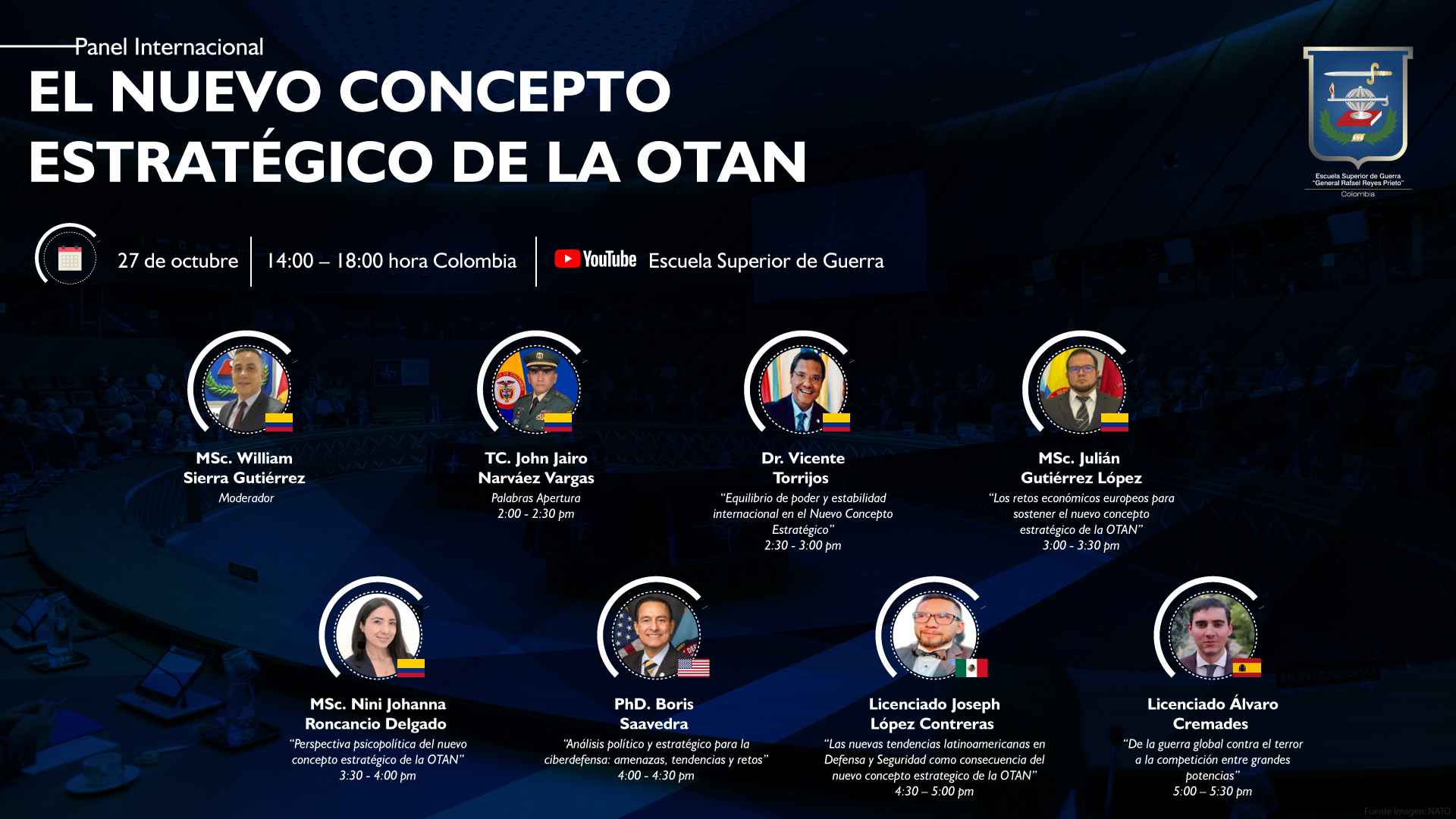 Panel Internacional Ciclo III “El nuevo concepto estratégico de la OTAN”