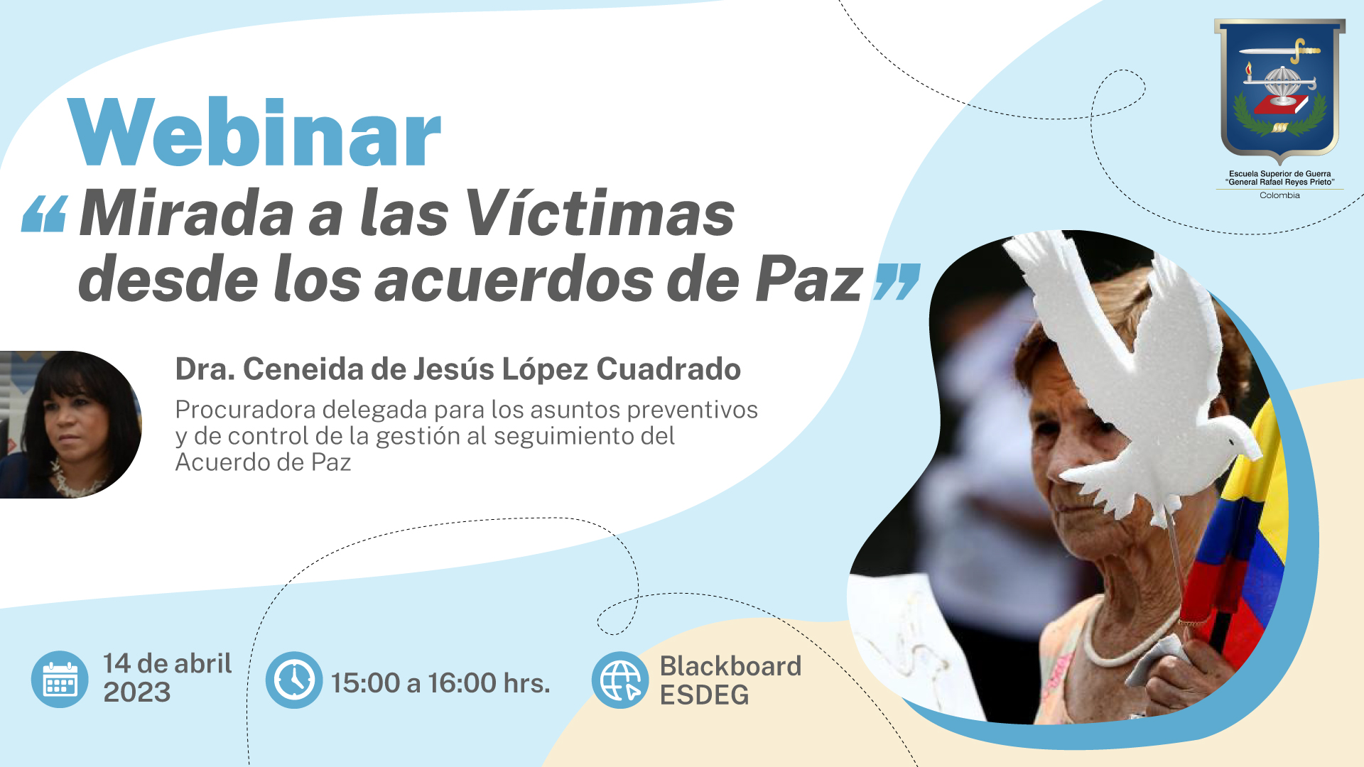 “El único camino a la paz es reconocernos todos como colombianos y sobreponernos a las diferencias”