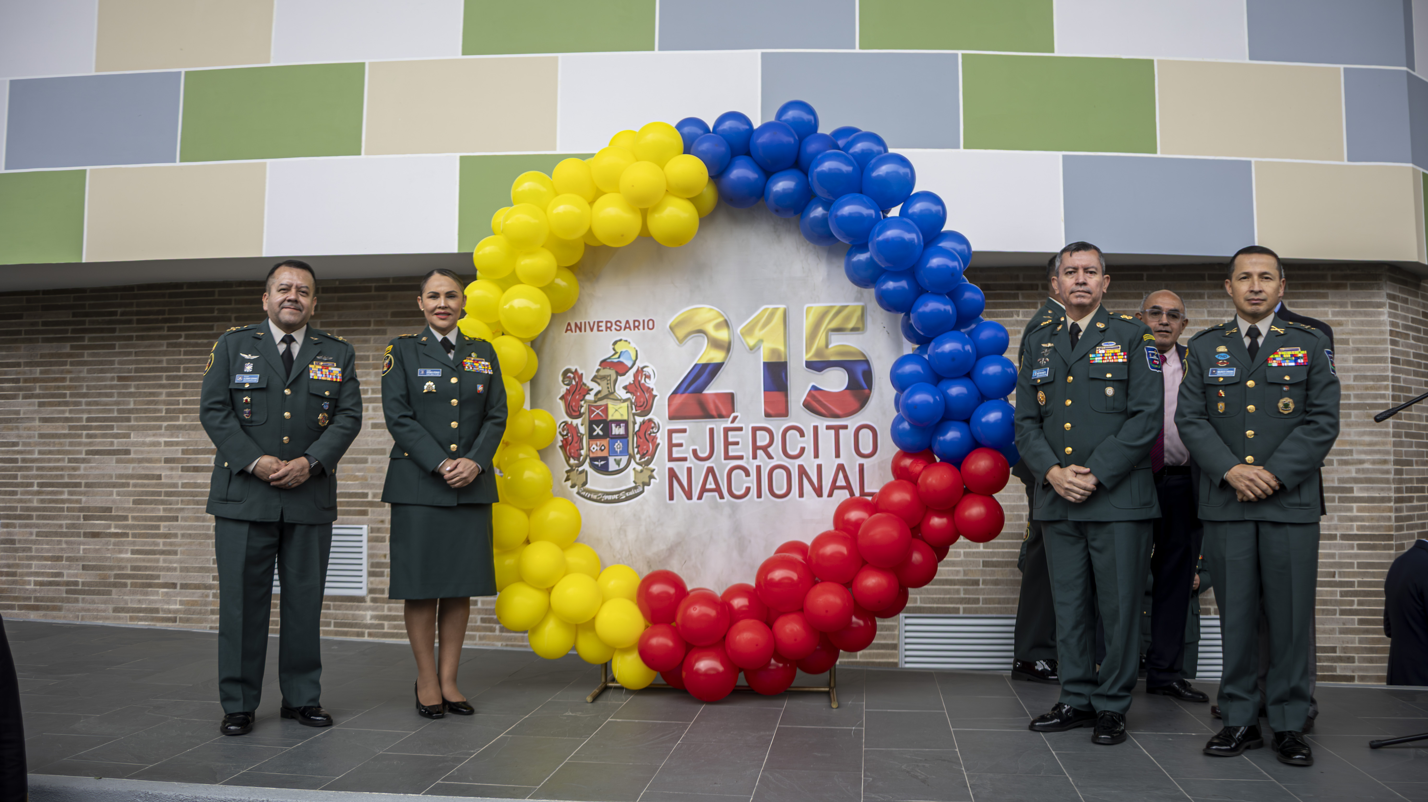 Así se conmemoraron los 215 años del Ejército Nacional