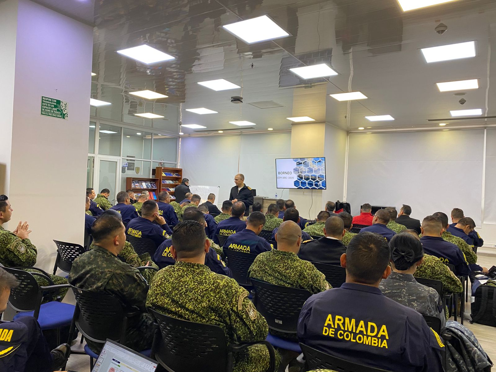 Inicio de los Juegos de Guerra “Borneo 2025” como ejercicio académico de simulación en el Curso de Estado Mayor Armada.