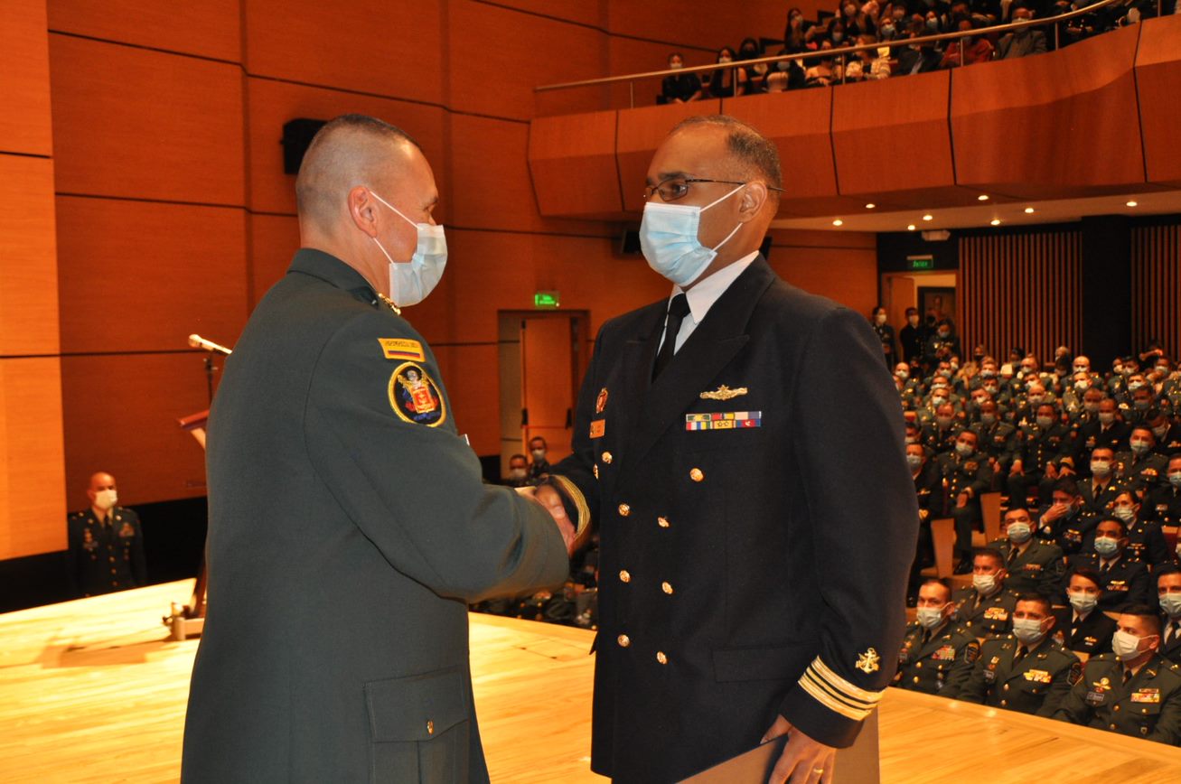 Ceremonia de Clausura del Curso de Estado Mayor CEM 2021