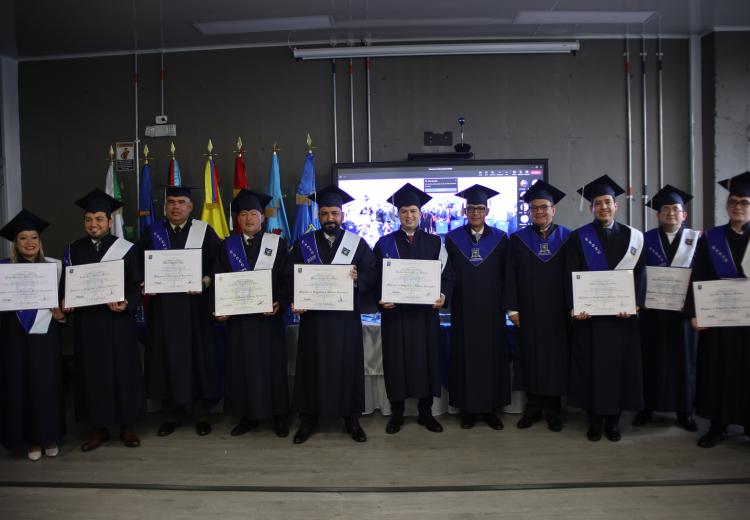 Ceremonia de grado de las maestrías