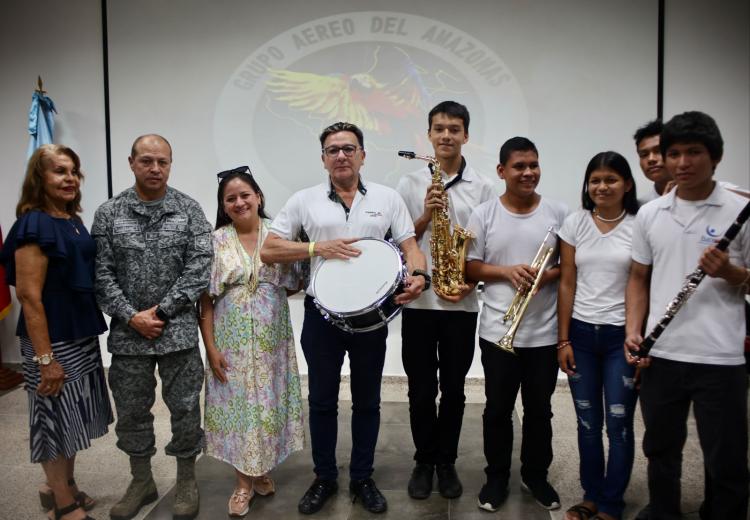 Sembrar cultura, cosechar talentos y dejar legado: un proyecto de la Escuela Superior de Guerra en el Amazonas