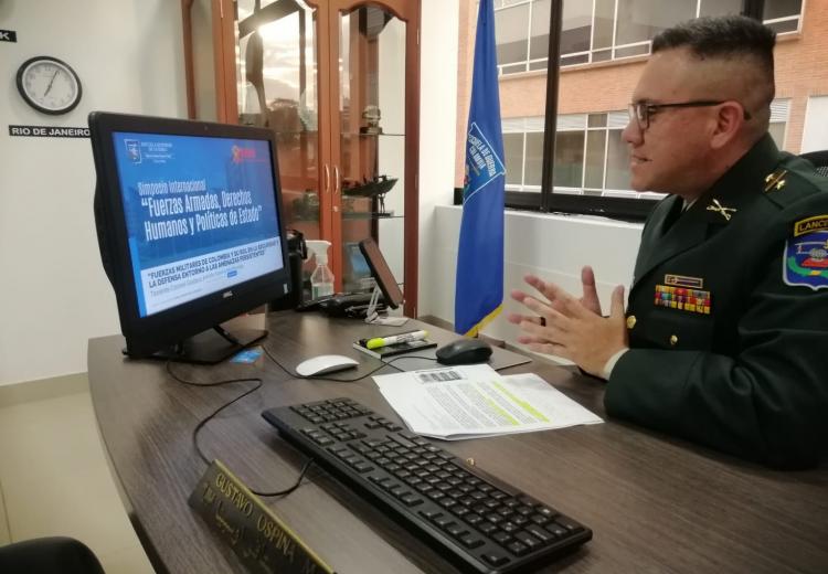 La Escuela De Guerra participa del Simposio Internacional con el Ejército de Perú