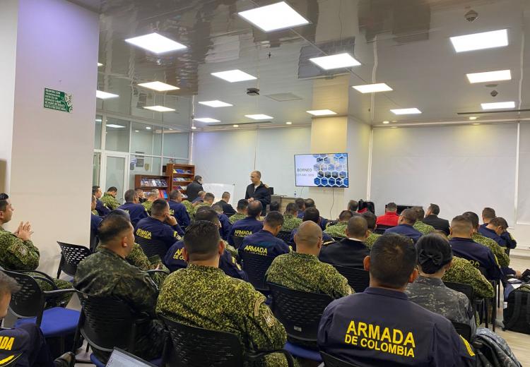 Inicio de los Juegos de Guerra “Borneo 2025” como ejercicio académico de simulación en el Curso de Estado Mayor Armada.