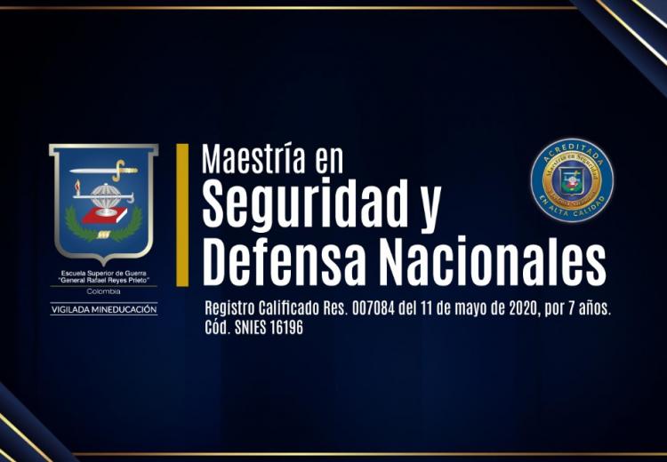 Investigaciones de alto impacto reciben reconocimiento en la Maestría en Seguridad y Defensa Nacional