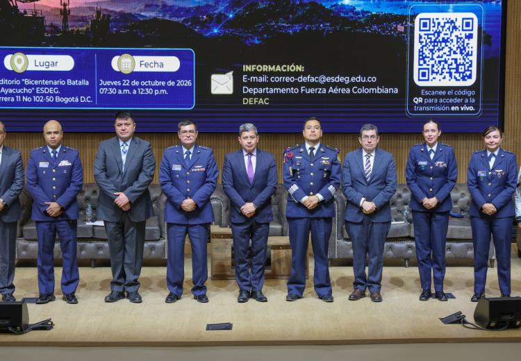 La interoperabilidad de los sistemas de aeronaves no tripuladas (UAS) en las fuerzas militares de Colombia: temática del  Segundo (II) Seminario Internacional de Investigación DEFAC-2026